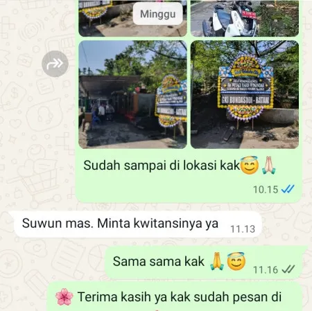 Pengiriman Papan Bunga Duka Sawah Besar