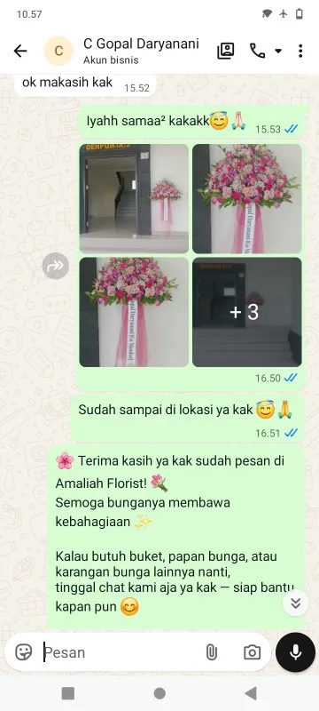 Pengiriman Karangan Bunga Sawah Besar