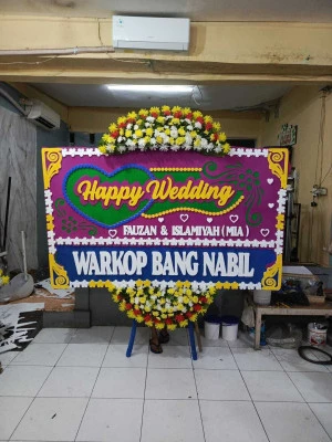 Papan Bunga di Sawah Besar