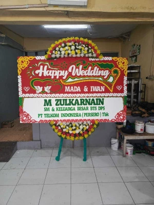 Papan Bunga di Sawah Besar