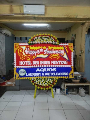Papan Bunga di Sawah Besar
