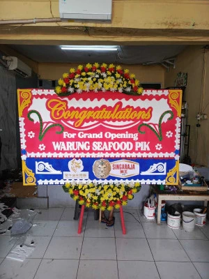 Papan Bunga di Sawah Besar